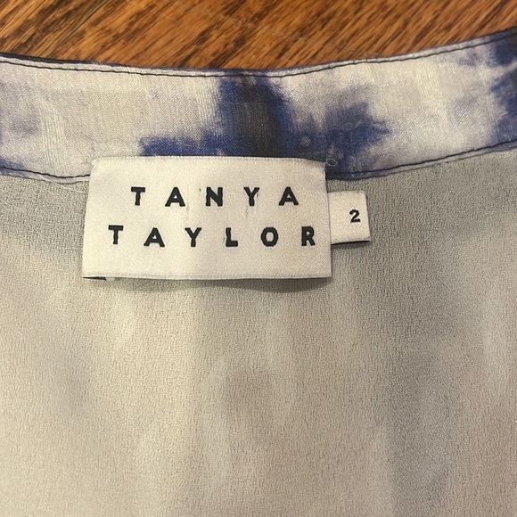 Tanya Taylor Woman’s Blue Tie Dye Dress Size 2 - Picture 4 of 9